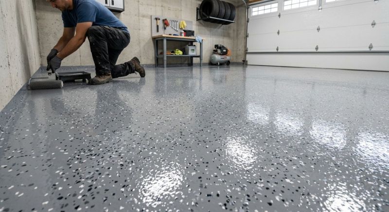 Epoxy Flooring Installation in Winston Salem, NC