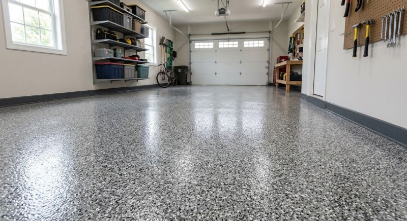 Epoxy Garage Flooring Installation in Raleigh, NC