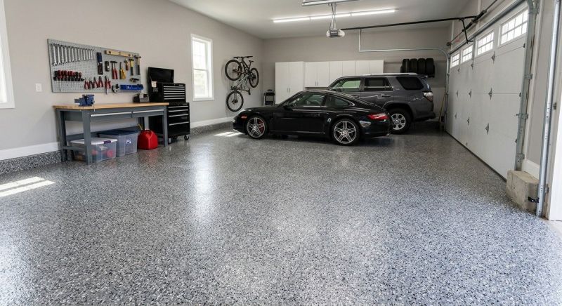 Epoxy Garage Flooring Installation in Alexandria, VA