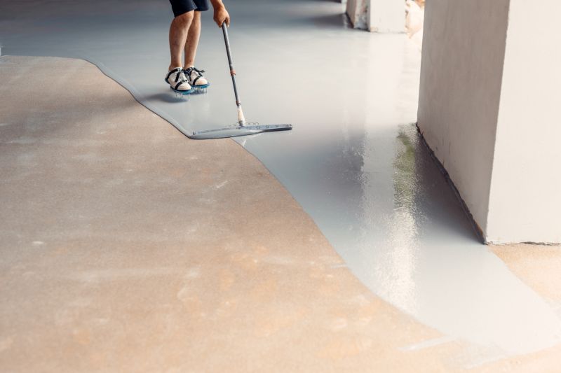Residential Floor Coating in Winston Salem, NC