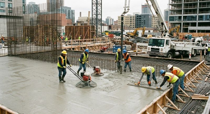 Commercial Slab Installation in Littleton, CO