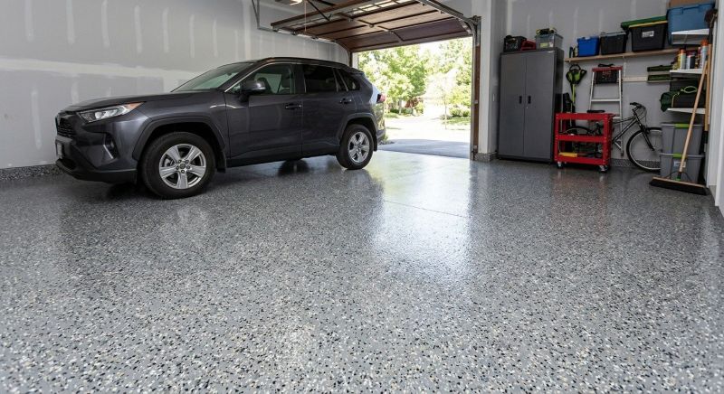 Epoxy Garage Flooring Installation in Annapolis, MD
