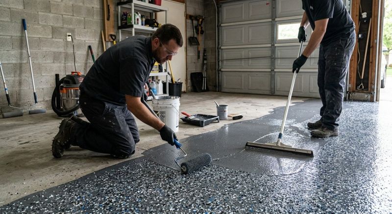 Garage Concrete Coating in Fairfax, VA