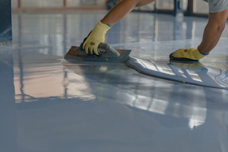 Garage Floor Epoxy Installation in Fairfax, VA