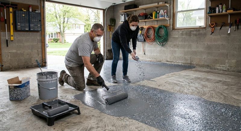 Garage Floor Resurfacing in Columbia, SC