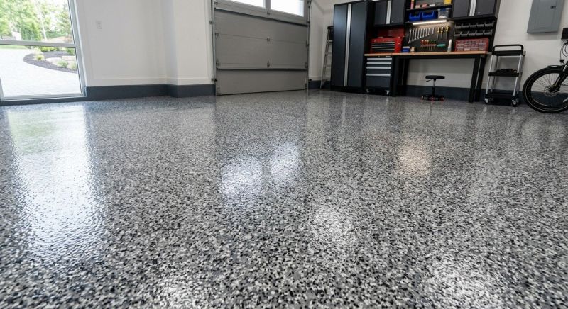 Garage Floor Staining in Loudoun County, VA
