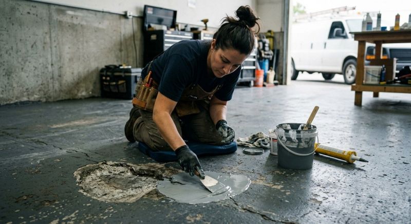 Residential Floor Coating in Annapolis, MD